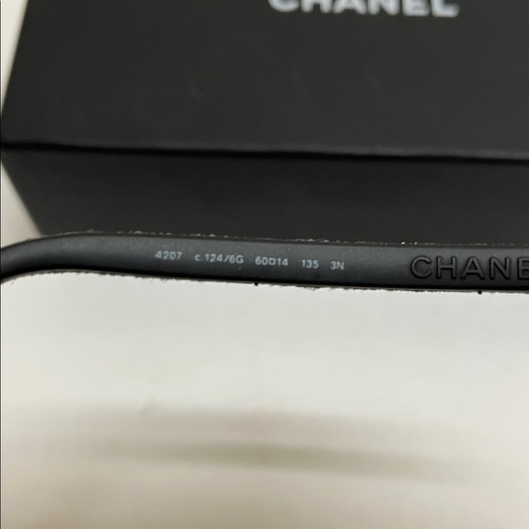 Chanel Metallic Aviator Sunglasses main image 6